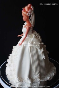 Barbie wedding cake Culinary Corners